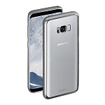 Чехол для Samsung Galaxy S8 Deppa Gel Plus матовый (серебряный)