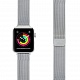 Ремешок из нержавеющей стали Lyambda Capella для Apple Watch 42mm\44mm (серебристый)
