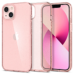 Чехол Spigen Liquid Crystal Glitter для Apple iPhone 13 (розовый)
