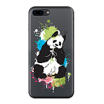 Чехол для Apple iPhone 7 Plus/iPhone 8 Plus Deppa Gel Art Animal Панда