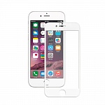 Защитное стекло Full для Apple iPhone 6 Deppa 0.4 мм белое