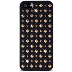 Чехол PURO Rock 2 Cover для iPhone 5 черный