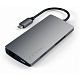 Хаб Satechi Multi-Port V2 Type-C 4K with Ethernet (Space Gray)