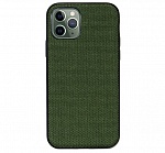 Кожаный чехол kajsa Straps для Apple iPhone 11 Pro (зеленый)