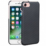 Чехол для Apple iPhone 7/ iPhone 8 Monocarbon Aramid Fiber Сase (Kevlar) (черный)