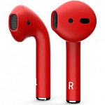 Беспроводные наушники Apple AirPods Custom Colors (matt red)