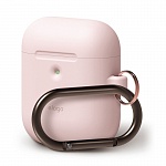 Силиконовый чехол для Apple AirPods Elago A2 Wireless Silicone Hang Case (розовый)