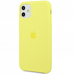 Силиконовый чехол для iPhone 11 Silicone Case (желтый)