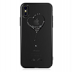 Чехол для Apple iPhone X Swarovski Kingxbar Wish Series Black