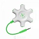 Разветвитель для наушников Belkin Rockstar зеленый