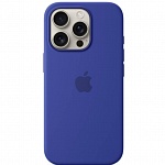Чехол для iPhone 16 Pro Silicone Case MagSafe (ультрамарин)