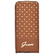 Чехол для iPhone 5/5S Guess Gianina Flip коричневый