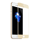 Защитное стекло 3D GLASS для Apple iPhone 7 Plus (золотое)