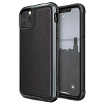 Противоударный чехол X-Doria Defense Lux Black leather для Apple iPhone 11 Pro