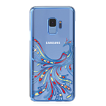 Чехол для Samsung Galaxy S9 Swarovski Kingxbar Flying Series (синий)
