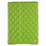 Чехол для iPad Air JisonCase QUILTED LEATHER SMART CASE зеленый