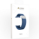 Плетеный нейлоновый ремешок для Apple Watch 42/44/45/49 mm LYAMBDA PLEIONE синий