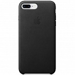 Чехол для iPhone 7\8 Plus Apple Leather Case MQHM2ZM/A (черный)