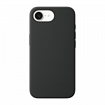 Чехол iPhone 16e Silicone Case Magsafe (черный)