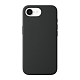 Чехол iPhone 16e Silicone Case Magsafe (черный)