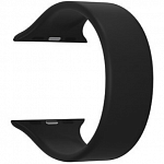 Силиконовый моно-ремешок Lyambda Atria для Apple Watch 42mm\44mm (черный)