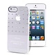 Чехол PURO Swarovsky Crystal Grid Cover для iPhone 5 прозрачный