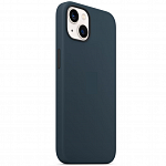 Чехол Silicone Case для Apple iPhone 13 (темно-синий)