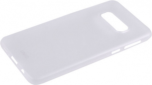 Ультратонкий чехол Uniq Bodycon для Samsung Galaxy S10e (прозрачный матовый)