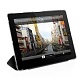 Чехол Macally Hard-shell case w. det. cover для iPad mini (черный)