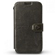 Кожаный чехол для Samsung Galaxy Note 2 Zenus Lettering Diary (хаки)