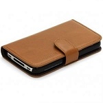 Портмоне SGP для iPhone 4/4S Leather Wallet Case Valentinus Series (коричневый)
