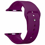 Ремешок силиконовый Deppa Band Silicone для Apple Watch 42/44 mm (фиолетовый)