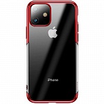 Силиконовый чехол Baseus Shining Hard TPU для Apple iPhone 11 (красный)