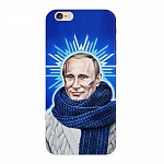 Чехол и защитная пленка для Apple iPhone 6 Deppa Art Case Person Путин звезда