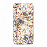 Чехол для Apple iPhone 6/6S Plus Deppa Art Case Flowers Ромашки
