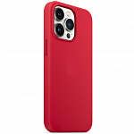 Силиконовый чехол Silicone Case для Apple iPhone 13 Pro (красный)