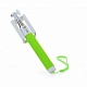 Универсальный монопод для селфи Dispho Selfie Stick Bluetooth для смартфонов iOS/Android (салатовый)