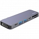 Адаптер Deppa USB C для MacBook 7-в-1 (графит)