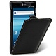 Кожаный чехол для Sony Xperia ion LT28h черный