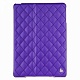 Чехол для iPad Air JisonCase QUILTED LEATHER SMART CASE фиолетовый