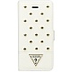 Чехол для iPhone 5/5S Guess Tessi Booktype белый