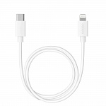 Дата-кабель Deppa USB Type-C - Lightning, 1.2 м (белый)