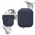 Силиконовый чехол для Apple AirPods Elago Waterproof Case (синий)
