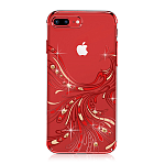 Чехол для Apple iPhone 7 Plus Swarovski Kingxbar Phoenix Красный