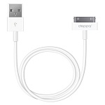 Кабель USB 30-pin Deppa для iPhone/iPad белый 1.2м