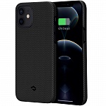 Чехол Pitaka MagEZ Case для Apple iPhone 12 mini (черно-серый)