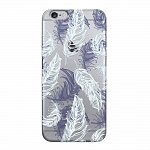 Чехол для Apple iPhone 6/6S Deppa Boho перья