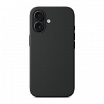 Чехол iPhone 16 Plus Silicone Case Magsafe (черный)