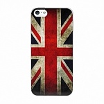 Чехол-накладка пластиковая Anzo 3D для iPhone 5/5S Great Britan