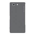 Чехол и защитная пленка для Sony Xperia Z3 Compact Deppa Air Case серый
